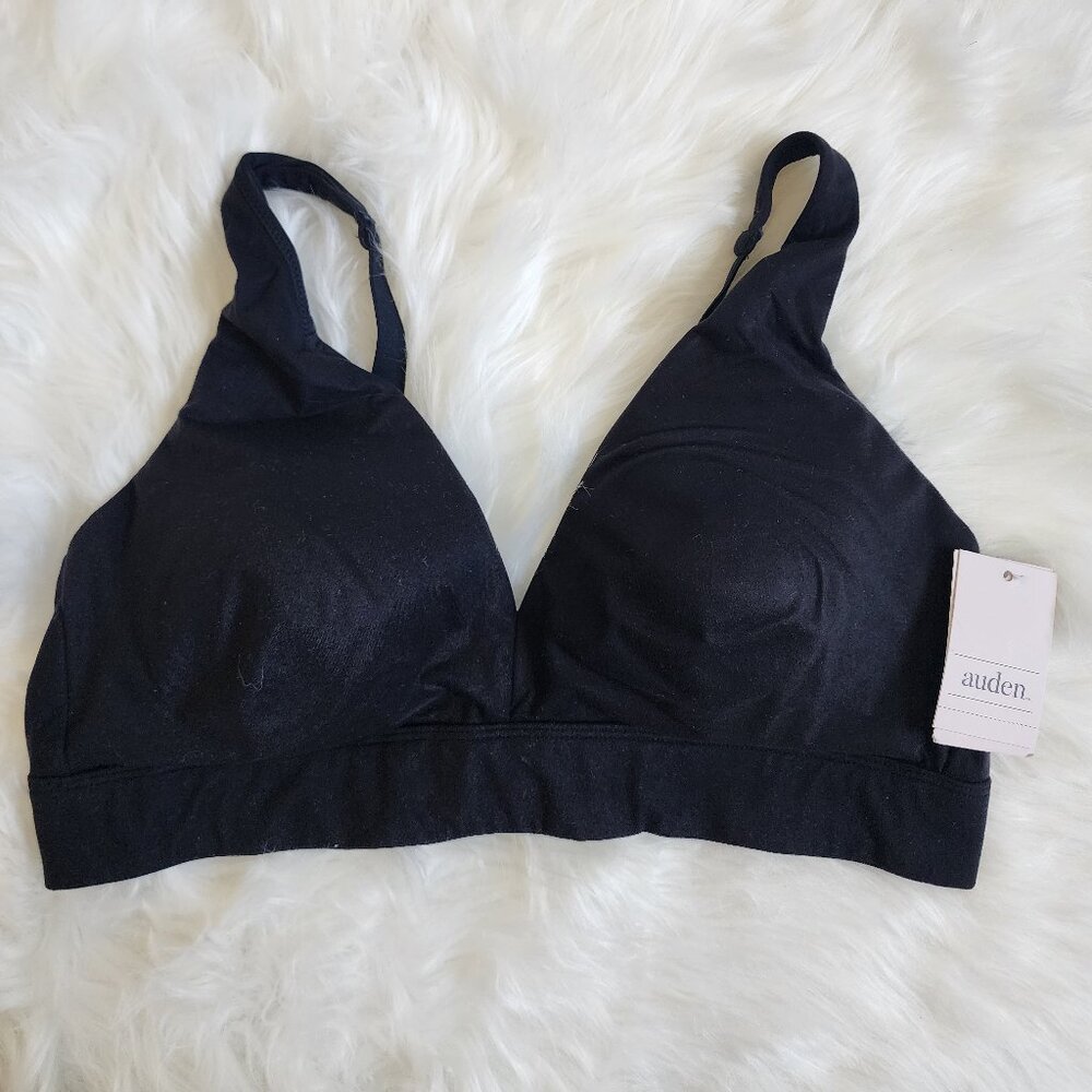 Auden Lightly Lined Plunge Bralette - NWT